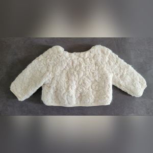 Baby Girl's 3T White Shrug Sweater